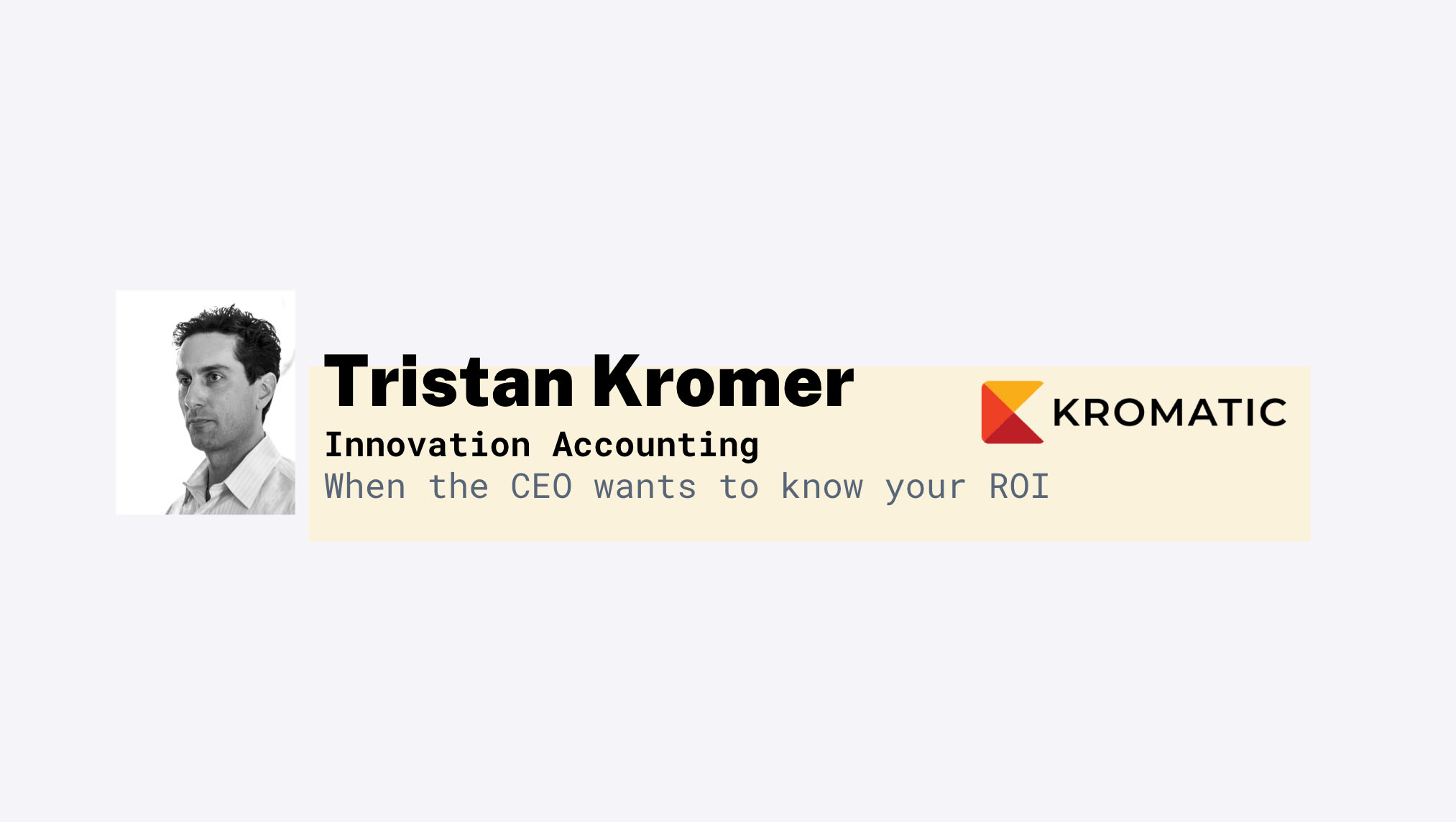 Innovation Accounting